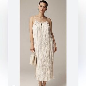 🆕 J. Crew Wrinkle Effect Midi/Maxi Dress